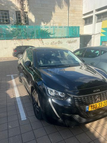 מודעת רכב פיג'ו 208