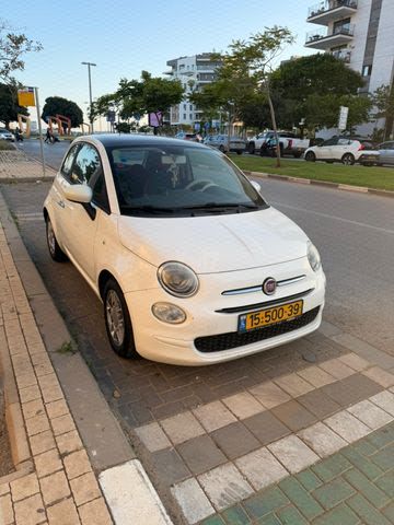 מודעת רכב פיאט 500
