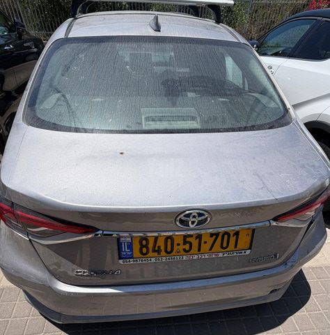מודעת רכב טויוטה קורולה