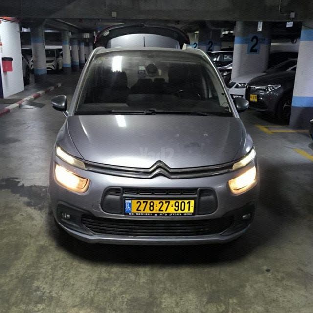 C4 פיקאסו Comfort Pack אוט׳ בנזין מיניוואן / MPV 7 מק 1.6 (165 כ״ס) [2016-2021]
