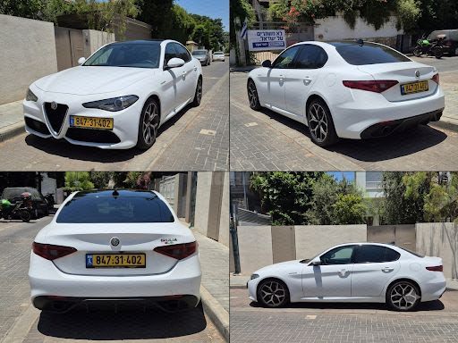 מודעת רכב אלפא רומיאו ג'וליה