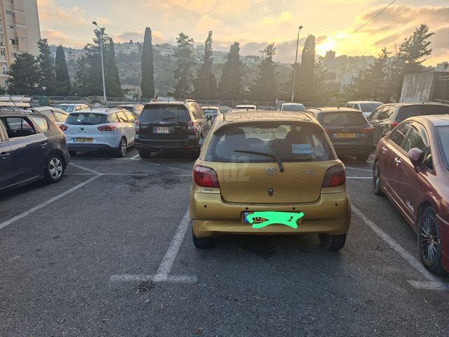 מודעת רכב טויוטה יאריס