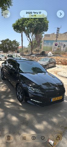 מודעת רכב סקודה סופרב