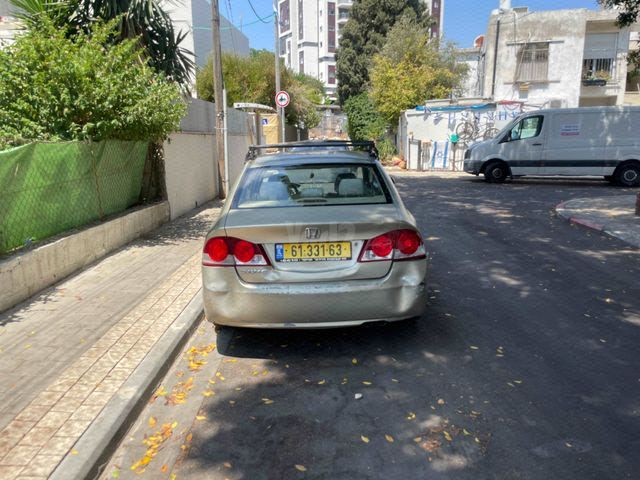 מודעת רכב הונדה סיוויק
