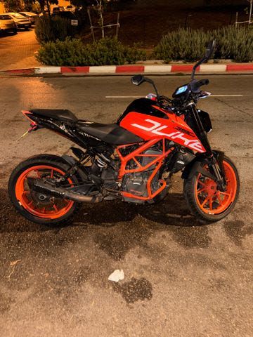 מודעת רכב KTM Naked Duke 390