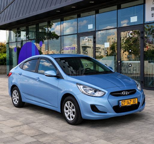מודעת רכב יונדאי אקסנט i25 1