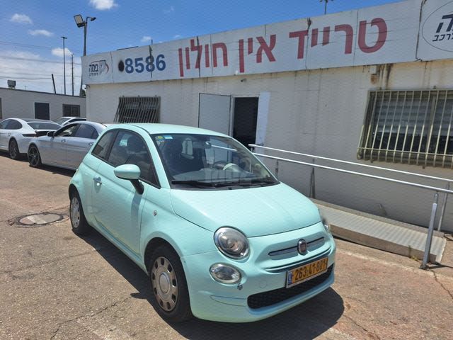 מודעת רכב פיאט 500