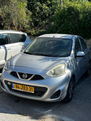 מודעת רכב ניסאן מיקרה
