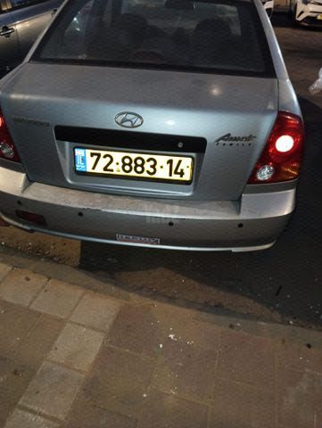 מודעת רכב יונדאי אקסנט i25