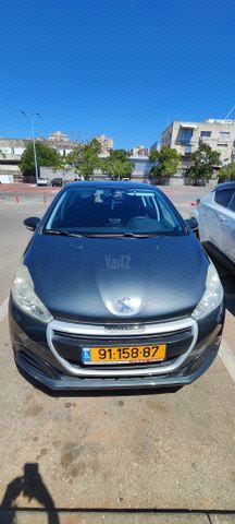 מודעת רכב פיג'ו 208