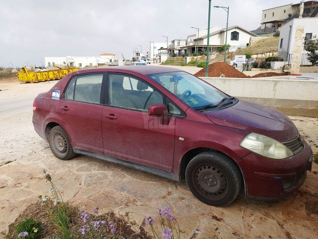 מודעת רכב ניסאן טידה