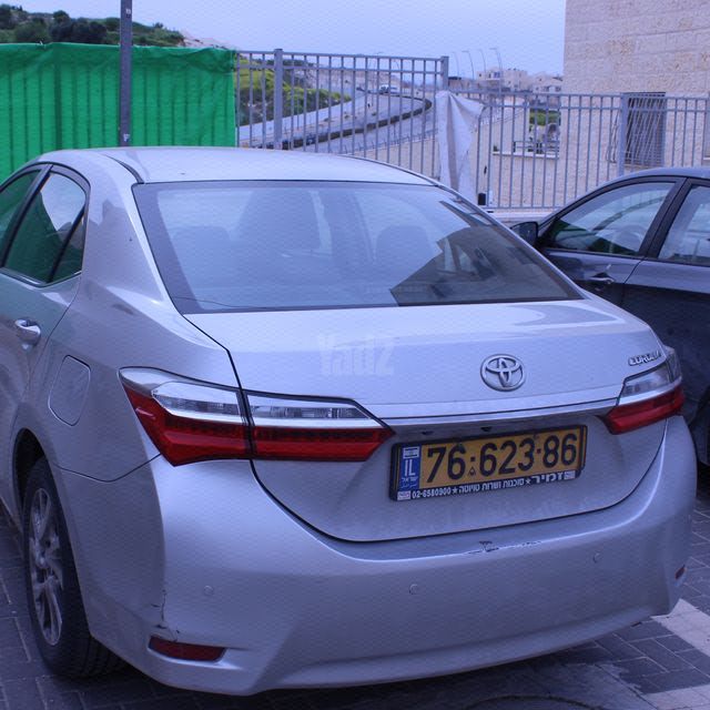 מודעת רכב טויוטה קורולה