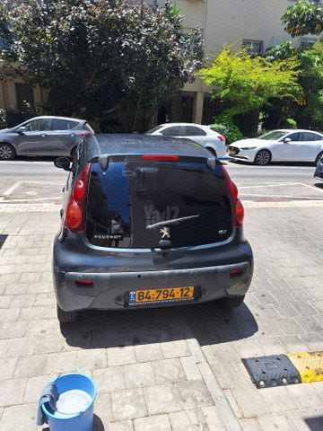 מודעת רכב פיג'ו 107