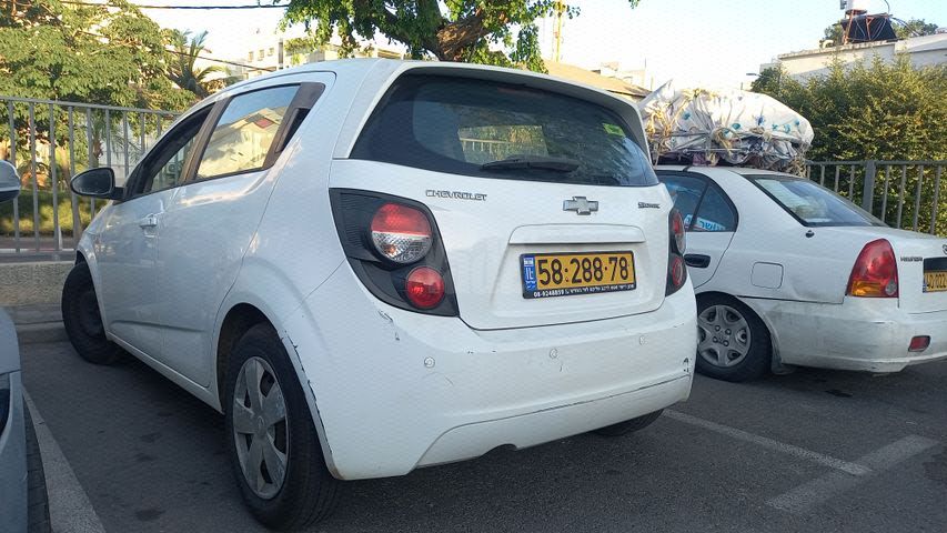 מודעת רכב שברולט סוניק