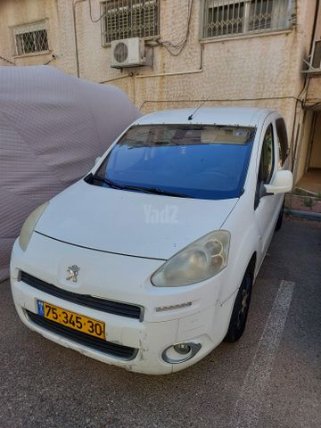 מודעת רכב פיג'ו פרטנר
