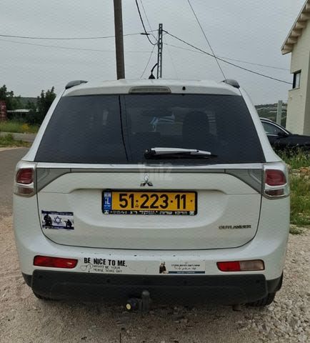 מודעת רכב מיצובישי אאוטלנדר