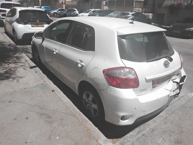 מודעת רכב טויוטה אוריס