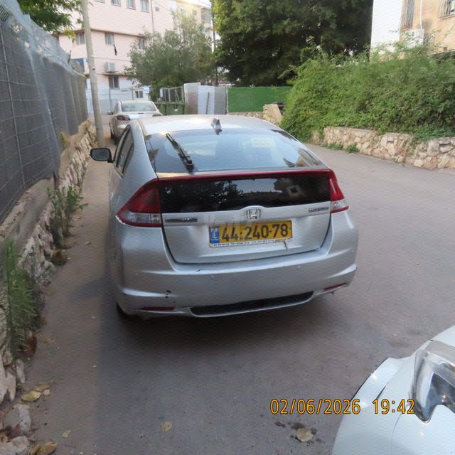 מודעת רכב הונדה אינסייט