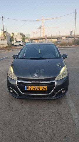 מודעת רכב פיג'ו 208