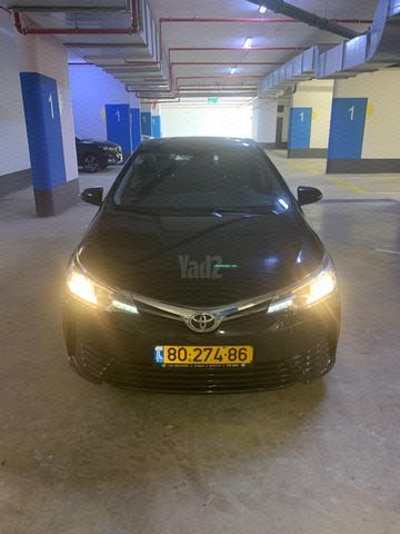 מודעת רכב טויוטה קורולה