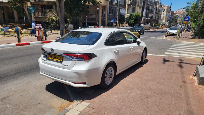 מודעת רכב טויוטה קורולה