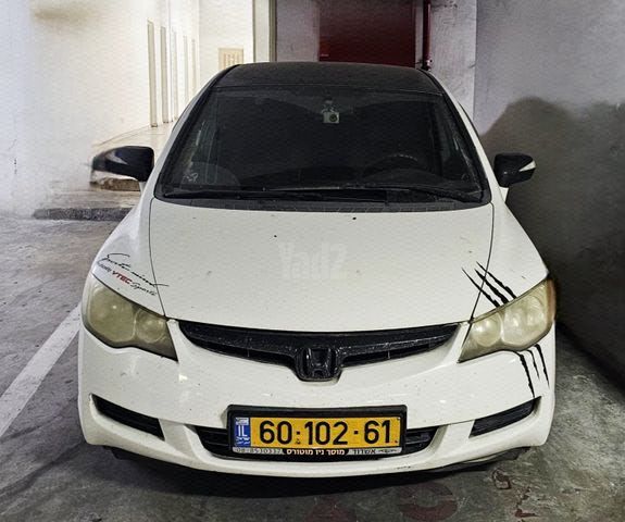 מודעת רכב הונדה סיוויק