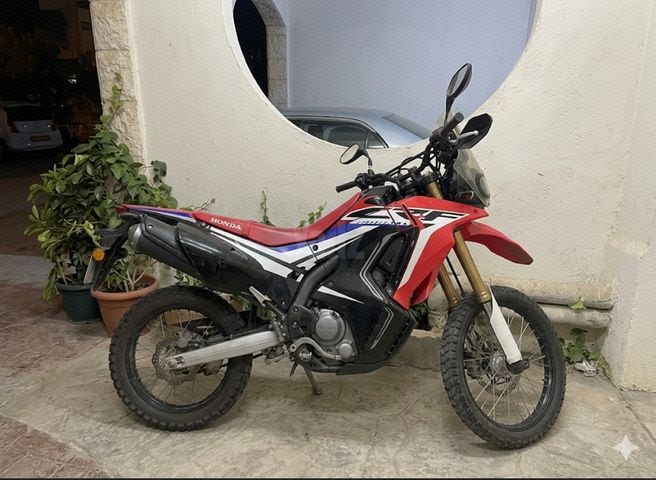 מודעת רכב הונדה CRF250 RALLY
