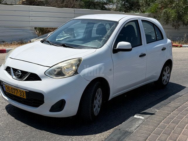 מודעת רכב ניסאן מיקרה
