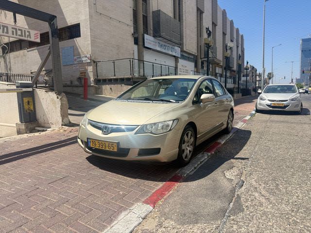 מודעת רכב הונדה סיוויק