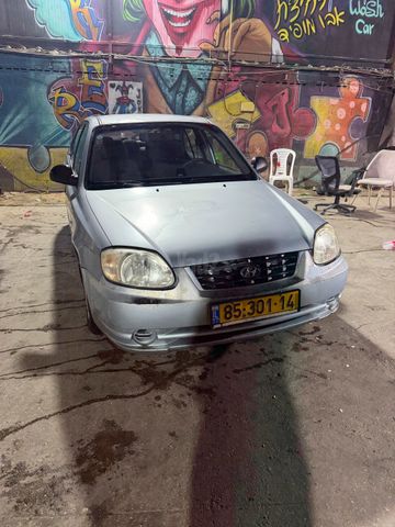 מודעת רכב יונדאי אקסנט i25
