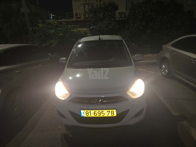 מודעת רכב יונדאי i10
