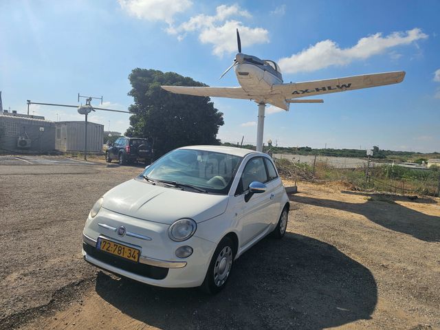 מודעת רכב פיאט 500