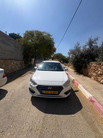 מודעת רכב יונדאי אקסנט i25