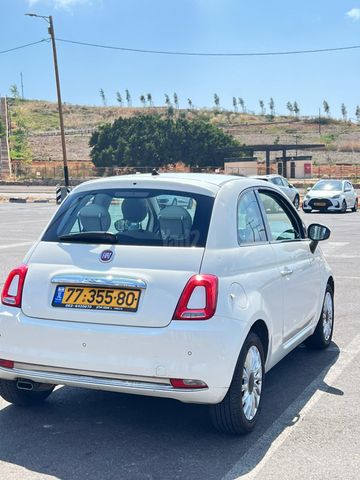 מודעת רכב פיאט 500