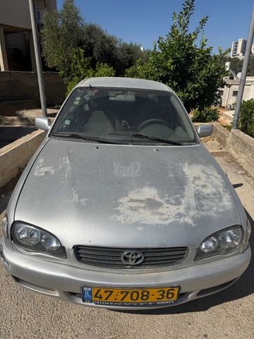מודעת רכב טויוטה קורולה