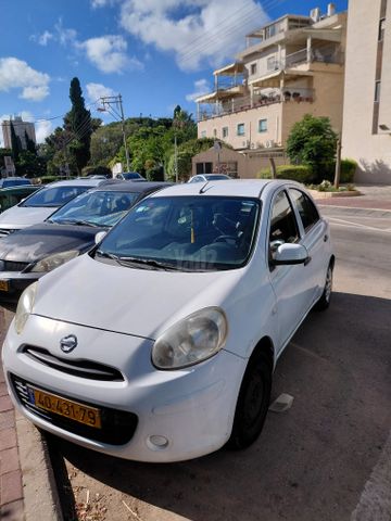 מודעת רכב ניסאן מיקרה