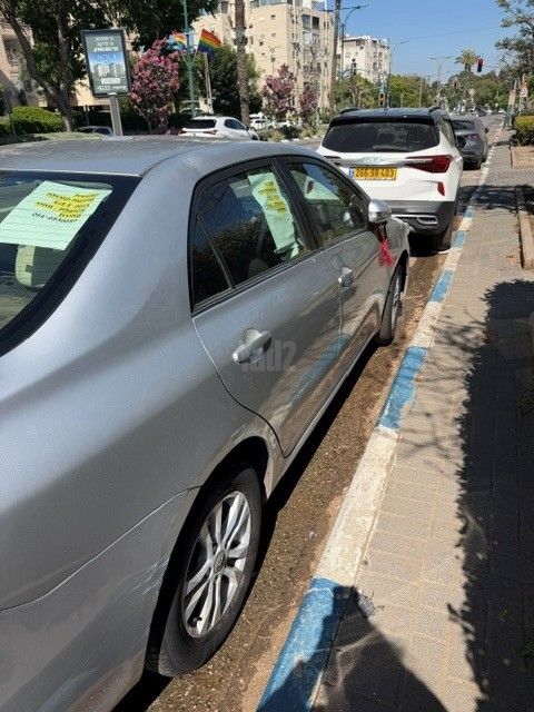 מודעת רכב טויוטה קורולה