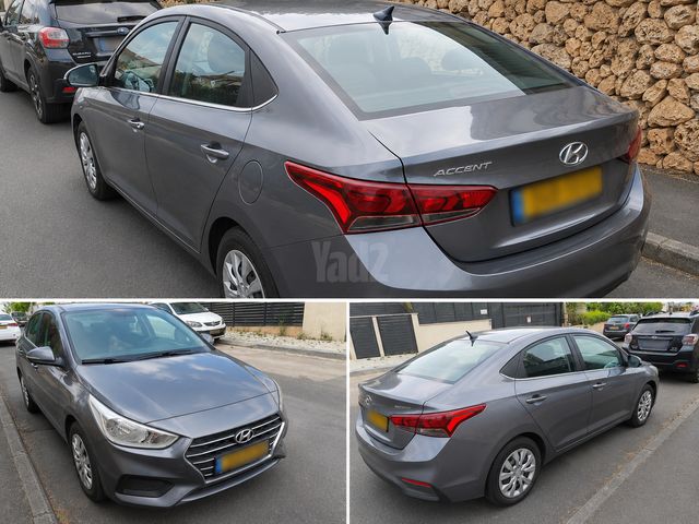 מודעת רכב יונדאי אקסנט i25