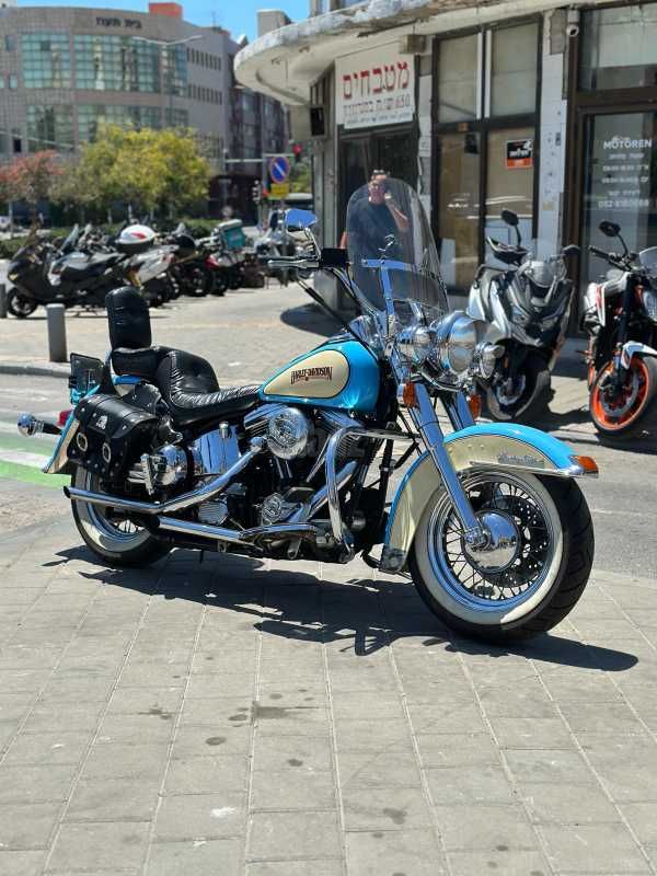 מודעת רכב הרלי דיווידסון סופטייל הריטג' 1340