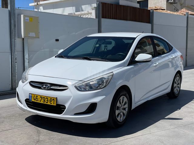 מודעת רכב יונדאי אקסנט i25