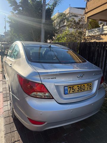 מודעת רכב יונדאי אקסנט i25