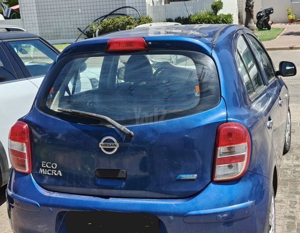 מודעת רכב ניסאן מיקרה