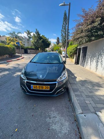 מודעת רכב פיג'ו 208