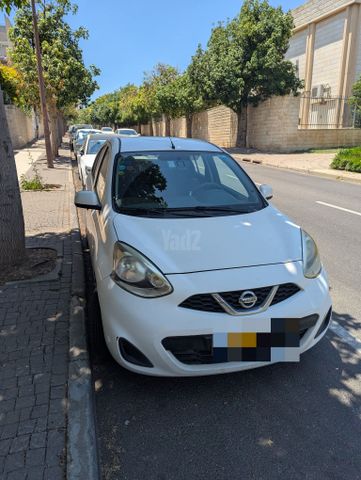 מודעת רכב ניסאן מיקרה