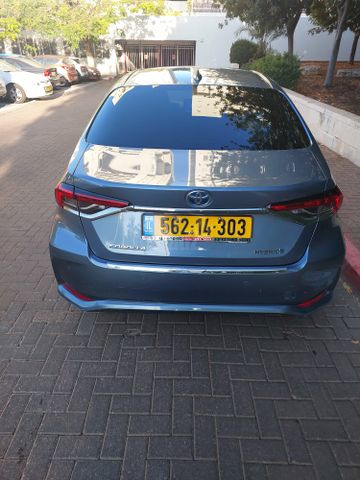 מודעת רכב טויוטה קורולה