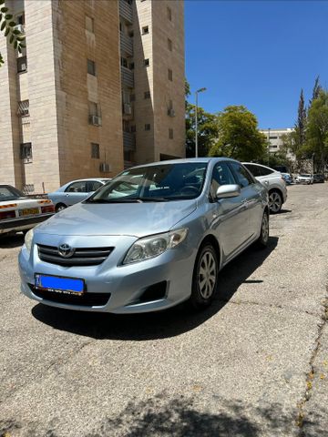 מודעת רכב טויוטה קורולה