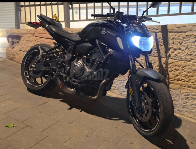מודעת רכב ימאהה MT 07