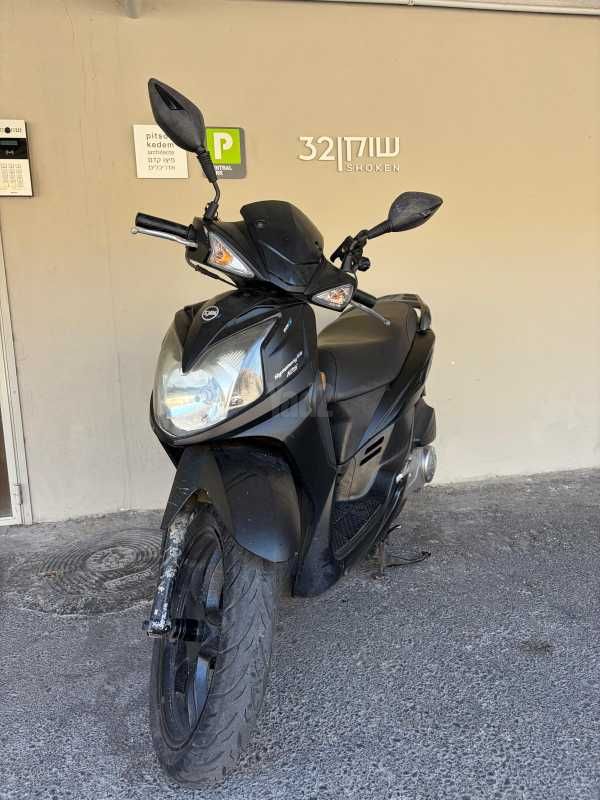 מודעת רכב סאן יאנג סימפוני 125