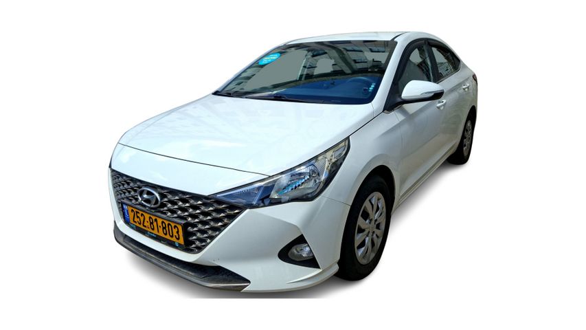 מודעת רכב יונדאי אקסנט i25