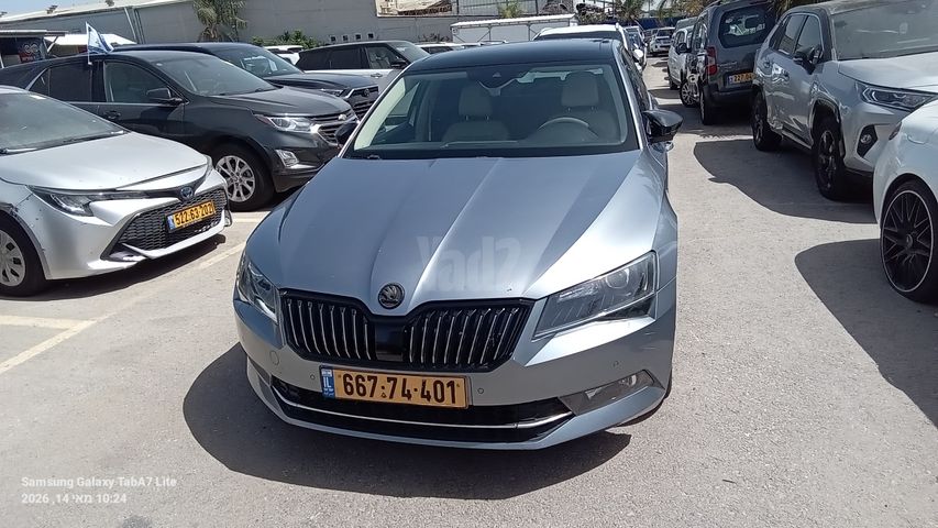 מודעת רכב סקודה סופרב